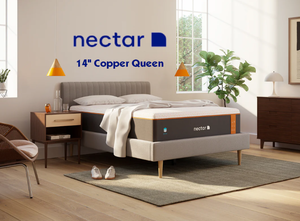 lot 21 image: Nectar Premier Copper 14 Medium Queen Mattress - MSRP $1,949.00 - No Reserve