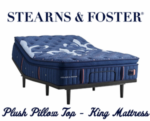 Brand New Stearns & Foster Lux Estate Soft Pillow Top King Mattress - MSRP $3899.00 - No Reserve!