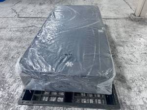 lot 34 image: Sound Sleep 12 Firm Memory Foam Twin Mattress