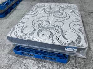 lot 1 image: Denver Mattress Company Original Doctors Choice Queen Mattress