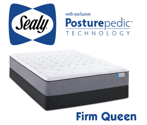 lot 15 image: Sealy Posturepedic Caversham Firm Queen Mattress - MSRP $1249.00 - No Reserve
