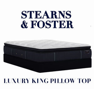 Stearns & Foster Estate Hurston 14.5" Luxury Firm Euro Pillow Top King Mattress - MSRP $2999.99 - No Reserve!