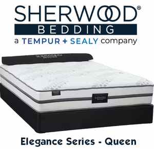 lot 26 image: Sherwood Elegance Series Cushion Firm Queen Mattress