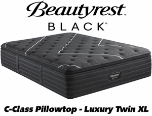 lot 38 image: Beautyrest Black C-Class Medium Pillow Top Twin XL Mattress - MSRP $2649.00 - No Reserve