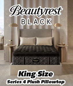 Beautyrest Black Series Four Plush Pillow Top 17.25" King Mattress - MSRP $5899.00 - No Reserve!