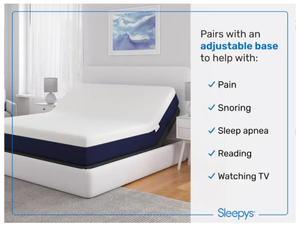 lot 11 image: Sleepys Basic Hybrid Queen Mattress - MSRP $499.00 - No Reserve