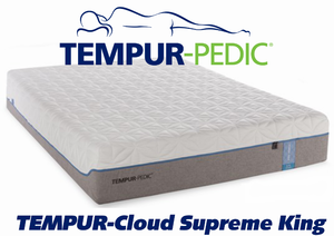 Tempur-Pedic TEMPUR-Cloud Supreme King Mattress - MSRP $3999.00 - Last In Stock - No Reserve!