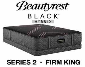 lot 12 image: Beautyrest Black Series 2 Firm 13.5 Hybrid King Mattress  NO RESERVE