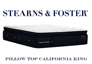 lot 13 image: Stearns & Foster Lux Estate Collection  Euro Pillow Top California King Mattress  NO RESERVE