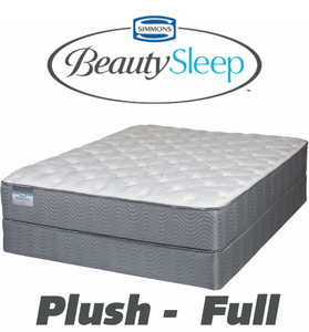 lot 20 image: Simmons BeautySleep Adrian Plush Full Mattress  NO RESERVE