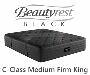 Beautyrest Black C-Class Medium Firm Tight Top King Mattress — MSRP $5,049.00 — NO RESERVE