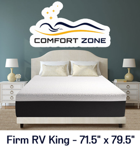 lot 2 image: Comfort Zone 12 Premier Firm RV King Mattress