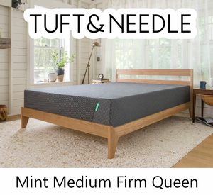 lot 5 image: Tuft & Needle Mint Medium Firm Queen Mattress  NO RESERVE