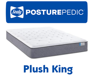 lot 21 image: Sealy Posturepedic Chaleigh Plush King Mattress - No Reserve