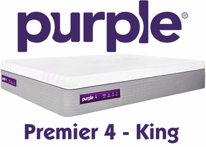 lot 6 image: Purple Hybrid Premier 4 King Mattress - MSRP $4,399.00 - No Reserve