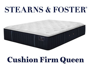 lot 15 image: Stearns & Foster Estate Collection Cushion Firm Queen Mattress - No Reserve