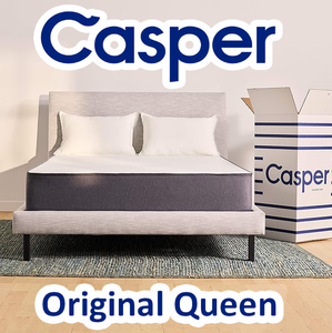 lot 3 image: Casper Original Medium Firm Queen Mattress - No Reserve