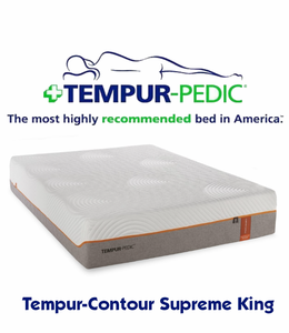 lot 16 image: Tempur-Pedic TEMPUR-Contour Supreme King Mattress - No Reserve