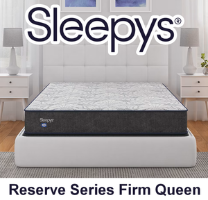 lot 6 image: Sleepys By Sealy Reserve Firm Queen Mattress - No Reserve