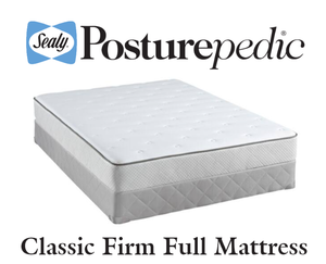 lot 24 image: Sealy Posturepedic Classic Laurinburg Firm Full Mattress - No Reserve