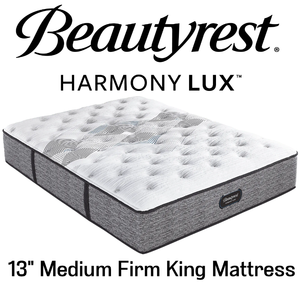 lot 4 image: Beautyrest Harmony Lux Medium Firm King Mattress - No Reserve
