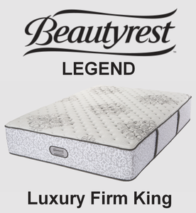 lot 17 image: Beautyrest Legend Series Luxury Firm King Mattress - MSRP $2,900.00 - No Reserve