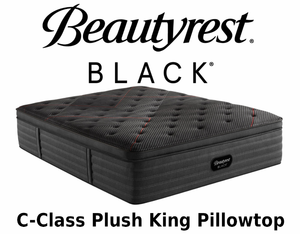 lot 6 image: Beautyrest Black C-Class Plush Pillow-Top King Mattress - MSRP $5,499.00 - No Reserve