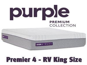 lot 7 image: Purple Premier 4 RV King Size Mattress - MSRP $4,399.00 - No Reserve