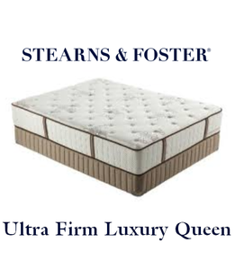 lot 5 image: Stearns & Foster Estate Cayla Ultra Firm Queen Mattress - MSRP $3,199.00 - No Reserve