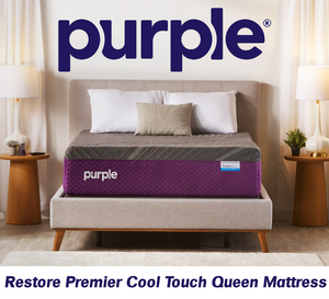 lot 18 image: Purple Restore Premier Cool Touch 13 Hybrid Queen Mattress - MSRP $4,299.00 - No Reserve