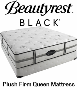 lot 23 image: Beautyrest Black Plush Firm Queen Mattresses - MSRP $2,499.00 - No Reserve