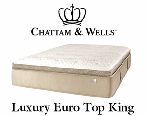 lot 35 image: Chattam & Wells Revere Euro Top King Mattress - MSRP $3,199.00 - No Reserve