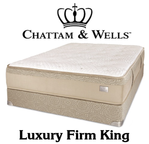 lot 2 image: Chattam & Wells Luxury Firm King Mattress - MSRP $3,999.99 - No Reserve