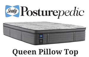 lot 6 image: Sealy Posturepedic Plus Pillow Top Queen Mattress - MSRP $1,999.99 - No Reserve