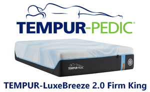 Tempur-Pedic TEMPUR-LuxeBreeze 2.0 Firm King Mattress - MSRP $6,399.00 - No Reserve!