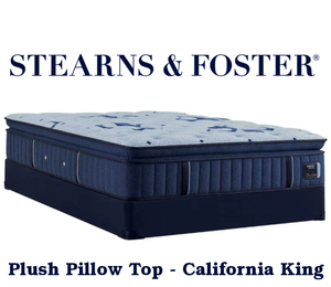 lot 15 image: Stearns & Foster Estate Series Plush Pillow Top California King Mattress - MSRP $3,199.00 - No Reserve