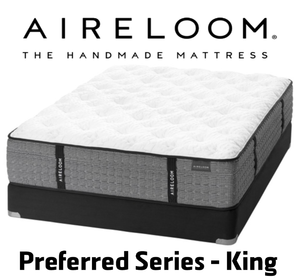 lot 21 image: Aireloom Preferred Handmade Luxury King Mattress - MSRP $3,599.00 - No Reserve