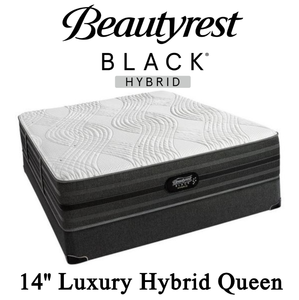 lot 23 image: Beautyrest Black 14 Luxury Hybrid Queen Mattress - MSRP $3,899.00 - No Reserve