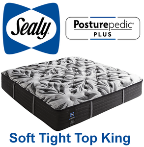 lot 31 image: Sealy Posturepedic Plus Soft King Mattress - MSRP $2,999.00 - No Reserve