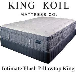 lot 2 image: King Coil Intimate Plush Pillowtop King Mattress - MSRP $3,499.00 - No Reserve