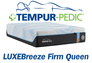 lot 12 image: Tempur-Pedic LUXEbreeze Firm Queen Mattress - MRSP $5,699.00 - No Reserve