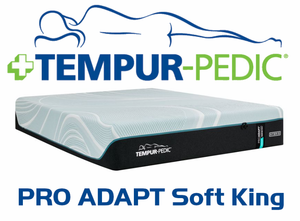 lot 25 image: Tempur-Pedic TEMPUR-ProAdapt Soft King Mattress - MSRP $4,099.00 - No Reserve