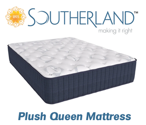 lot 3 image: Southerland Elegy Series Plush Queen Mattress - MSRP $798.00 - No Reserve