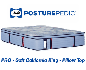 Sealy Posturepedic Pro Soft Pillowtop California King Mattress - MSRP $3,089.99 - No Reserve!