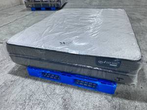 lot 11 image: Serta iSeries Hybrid 100 Firm Queen Mattress - MSRP $1,800.00 - No Reserve