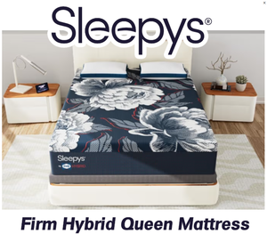 Sleepys By Sealy Hybrid HD Firm Queen Mattress - MSRP $1,699.99 - No Reserve