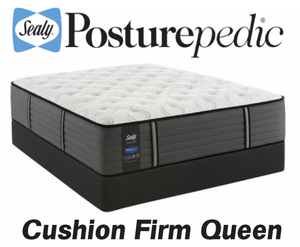 Sealy Premium Posturepedic Cushion Firm Queen Mattress - MSRP $1,299.00 - No Reserve