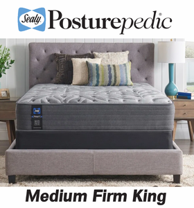 Sealy Posturepedic Medium Firm King Mattress - MRSP $1,799.00 - No Reserve