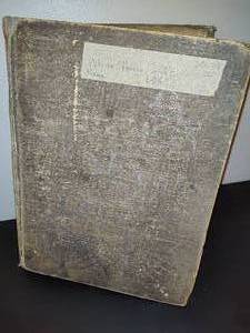 lot 15 image: RARE Whitehouse Cookbook - Printed in 1887
