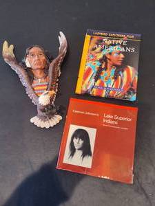 lot 87 image: Native American Decor & Books